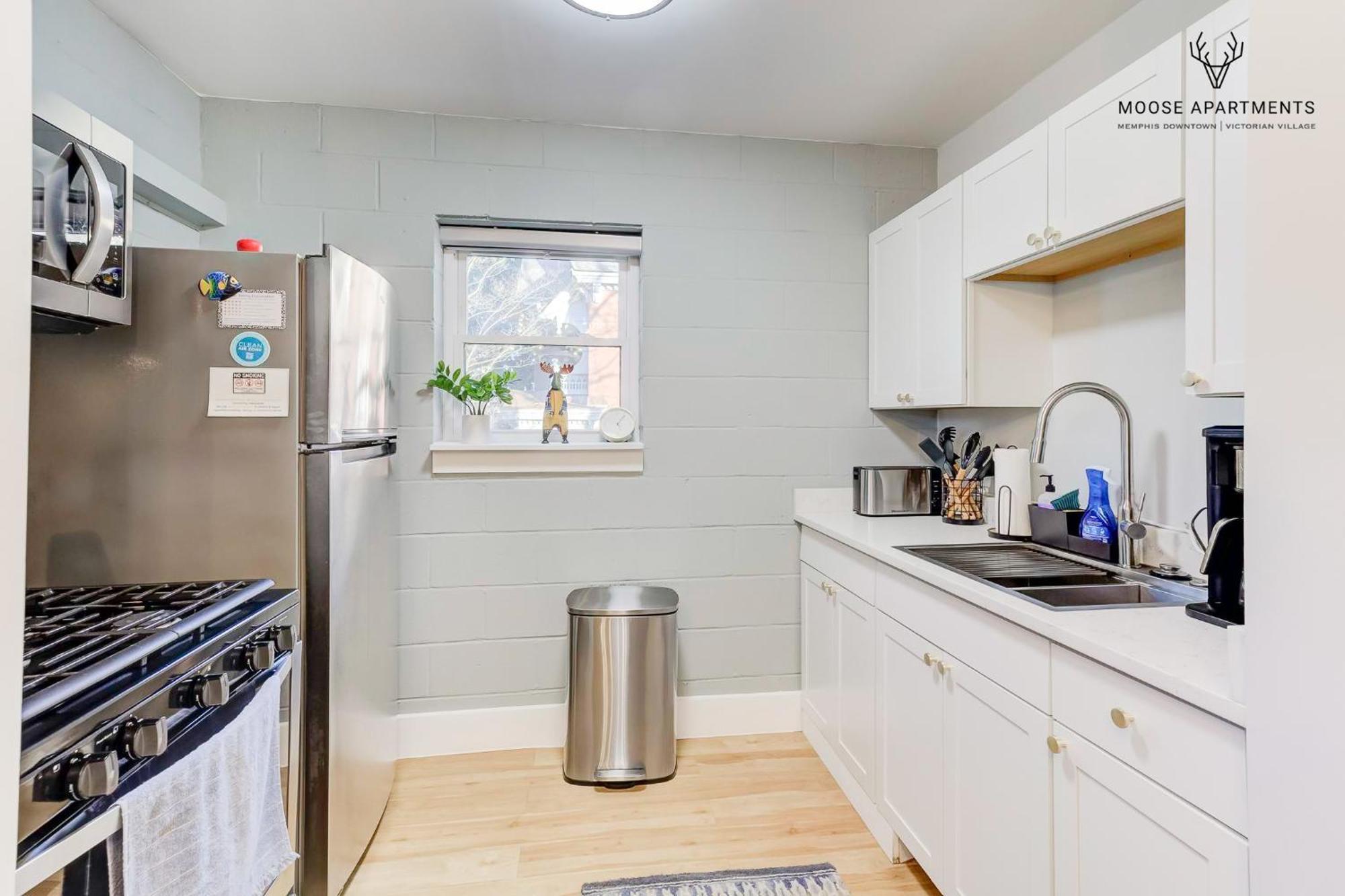 The Moose #7 - Instaworthy Studio With Amazing Views, Free Parking & Heated King Bed Memphis Exterior foto